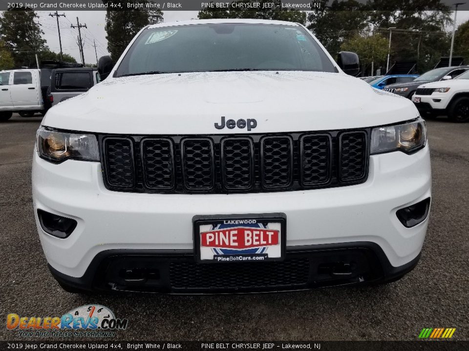 2019 Jeep Grand Cherokee Upland 4x4 Bright White / Black Photo #2