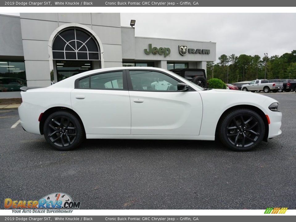 2019 Dodge Charger SXT White Knuckle / Black Photo #10