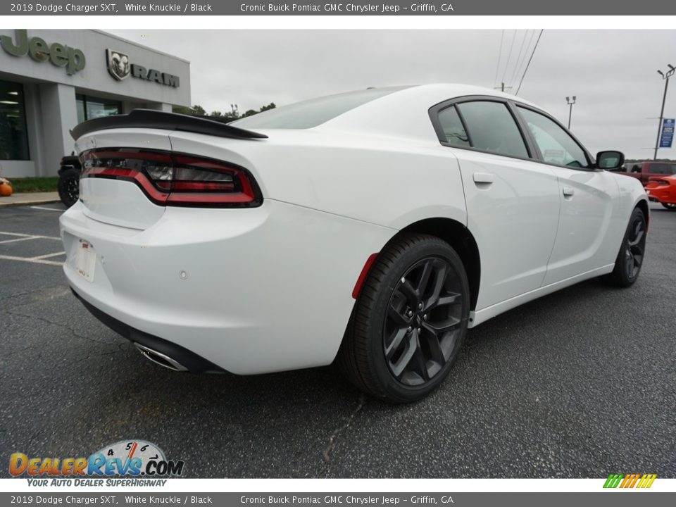 2019 Dodge Charger SXT White Knuckle / Black Photo #11