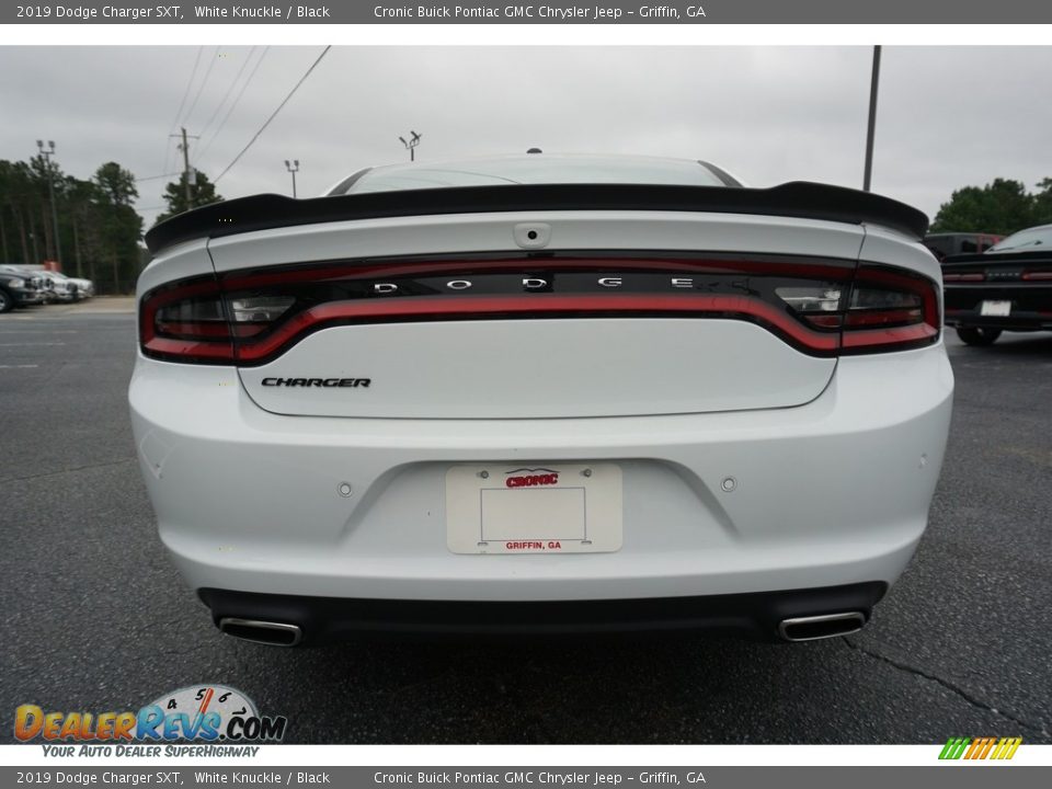 2019 Dodge Charger SXT White Knuckle / Black Photo #12