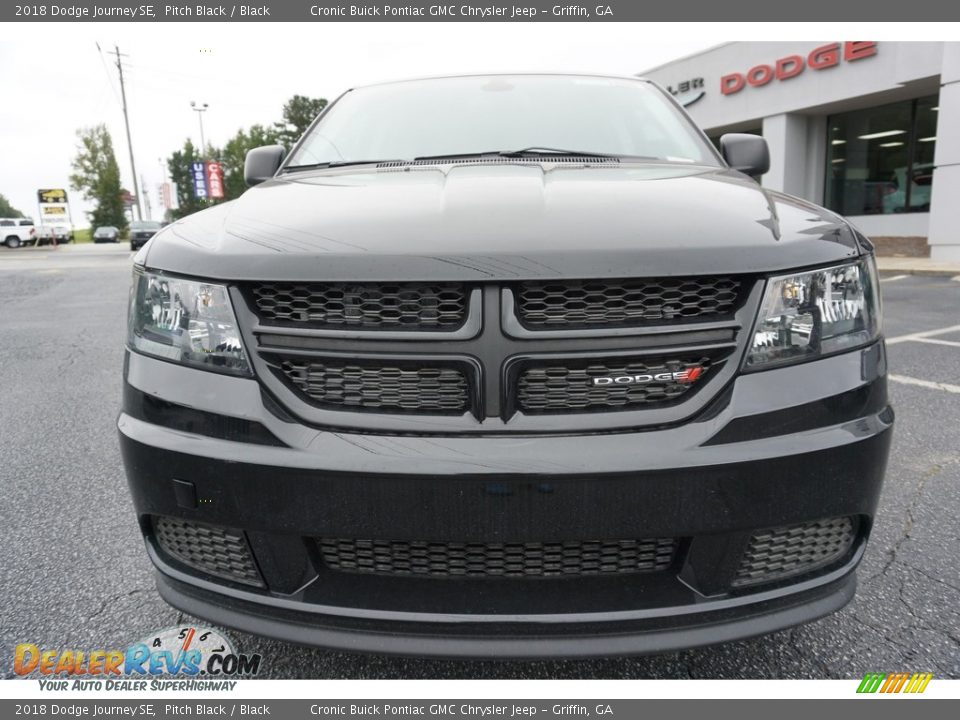 2018 Dodge Journey SE Pitch Black / Black Photo #2