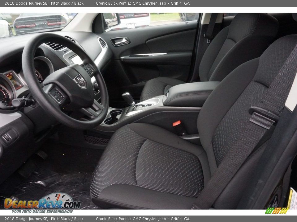 2018 Dodge Journey SE Pitch Black / Black Photo #4
