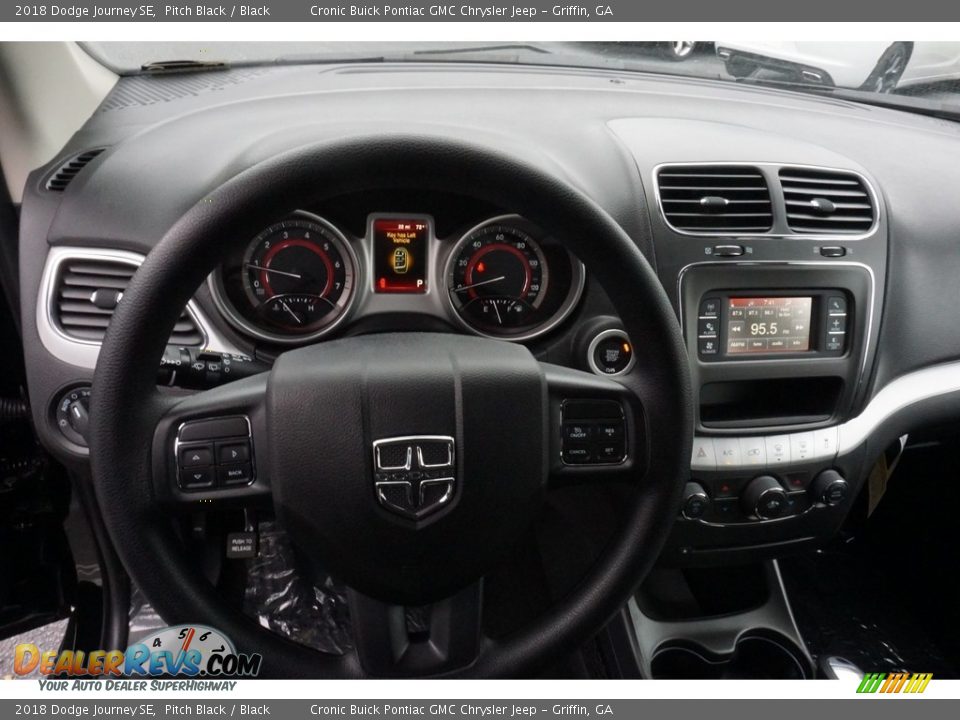 2018 Dodge Journey SE Pitch Black / Black Photo #5