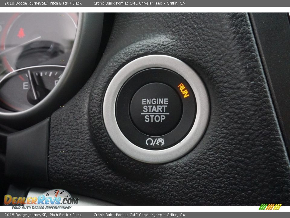 2018 Dodge Journey SE Pitch Black / Black Photo #7