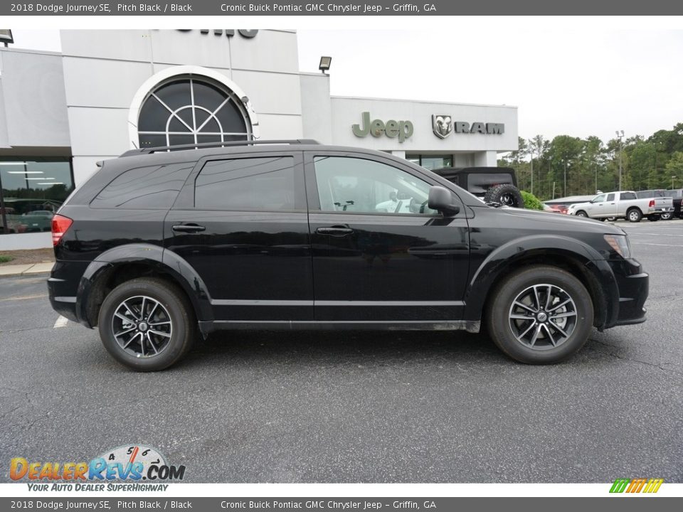 2018 Dodge Journey SE Pitch Black / Black Photo #10
