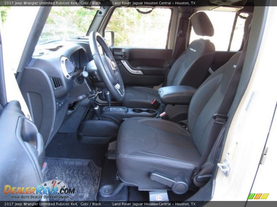 2017 Jeep Wrangler Unlimited Rubicon 4x4 Gobi / Black Photo #3