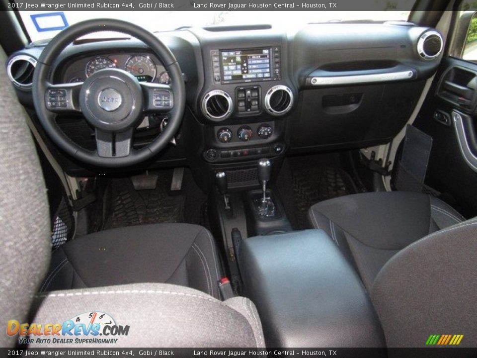 2017 Jeep Wrangler Unlimited Rubicon 4x4 Gobi / Black Photo #4