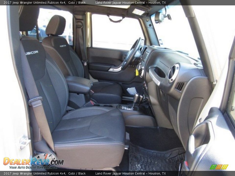 2017 Jeep Wrangler Unlimited Rubicon 4x4 Gobi / Black Photo #5