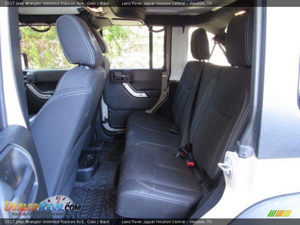 2017 Jeep Wrangler Unlimited Rubicon 4x4 Gobi / Black Photo #13