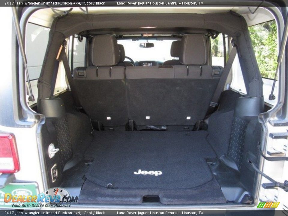 2017 Jeep Wrangler Unlimited Rubicon 4x4 Gobi / Black Photo #16