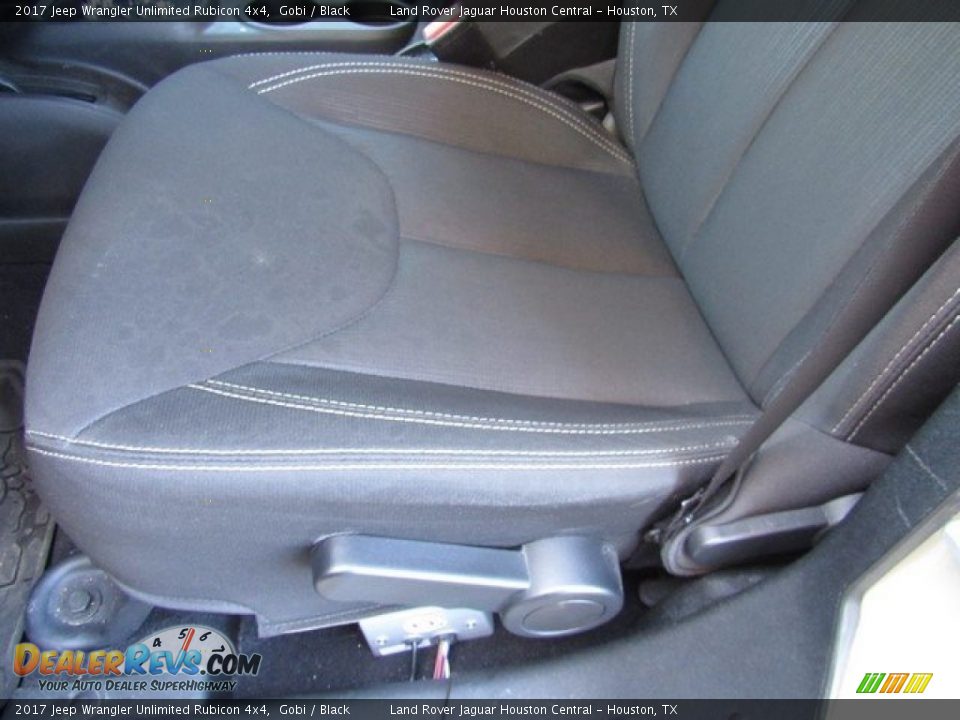 2017 Jeep Wrangler Unlimited Rubicon 4x4 Gobi / Black Photo #23