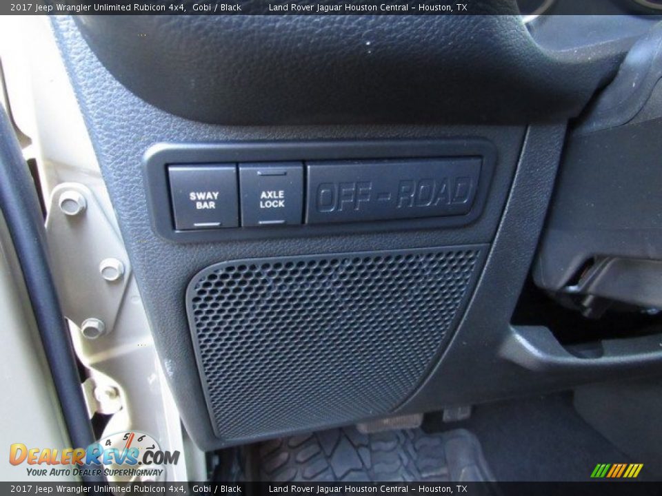 2017 Jeep Wrangler Unlimited Rubicon 4x4 Gobi / Black Photo #24