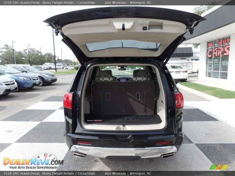 2018 GMC Acadia Denali Ebony Twilight Metallic / Cocoa/Shale Photo #5