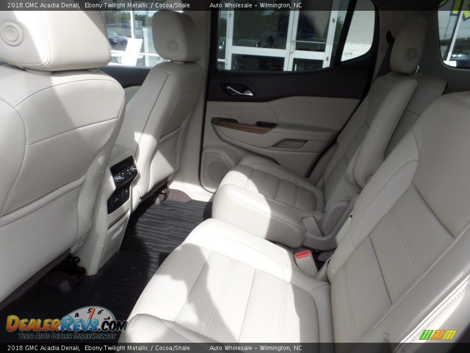 2018 GMC Acadia Denali Ebony Twilight Metallic / Cocoa/Shale Photo #12