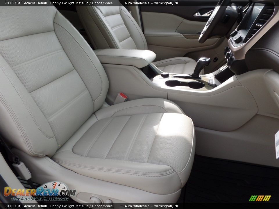 2018 GMC Acadia Denali Ebony Twilight Metallic / Cocoa/Shale Photo #13