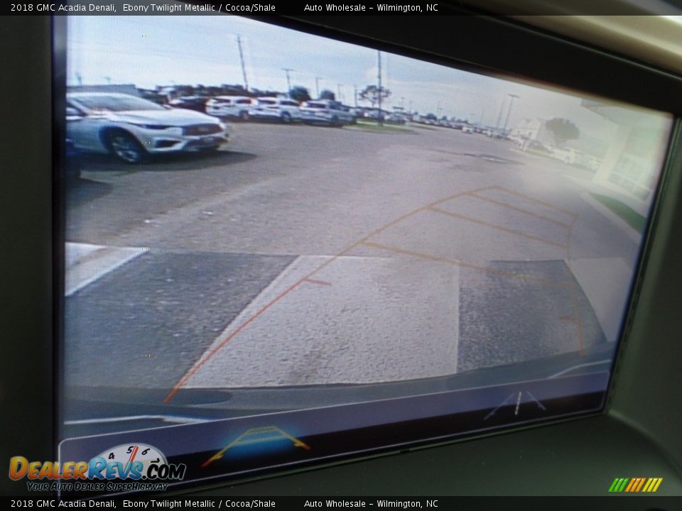 2018 GMC Acadia Denali Ebony Twilight Metallic / Cocoa/Shale Photo #19