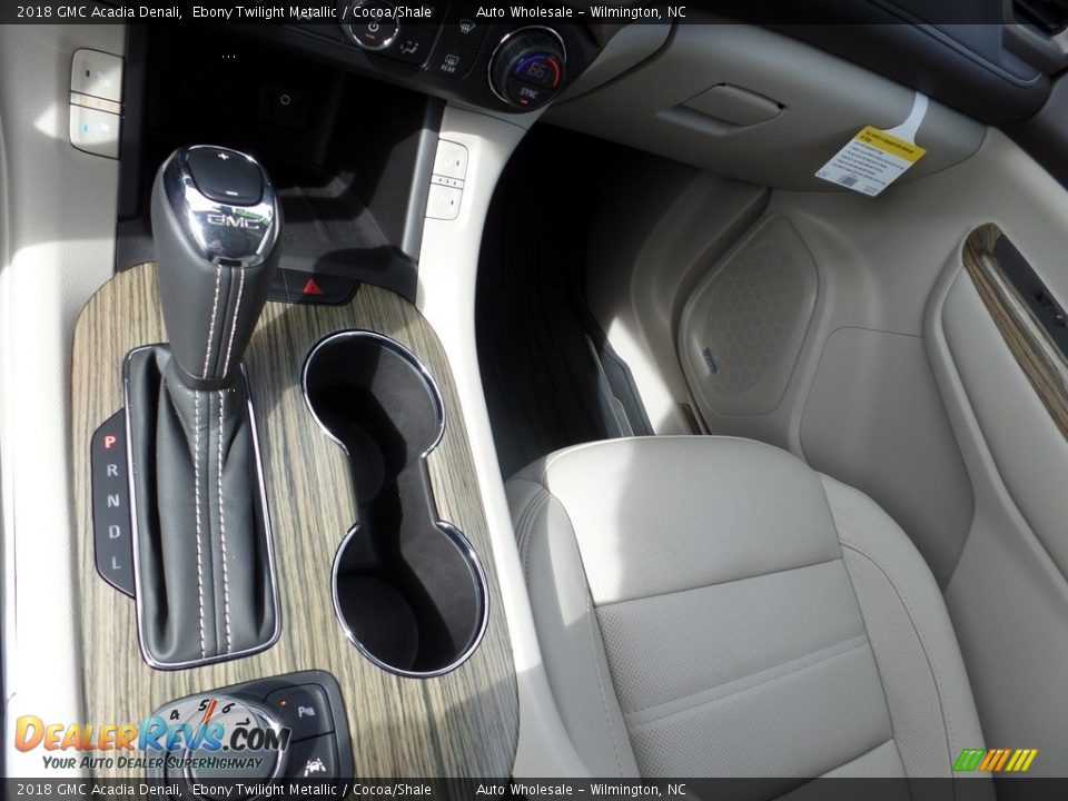 2018 GMC Acadia Denali Ebony Twilight Metallic / Cocoa/Shale Photo #20