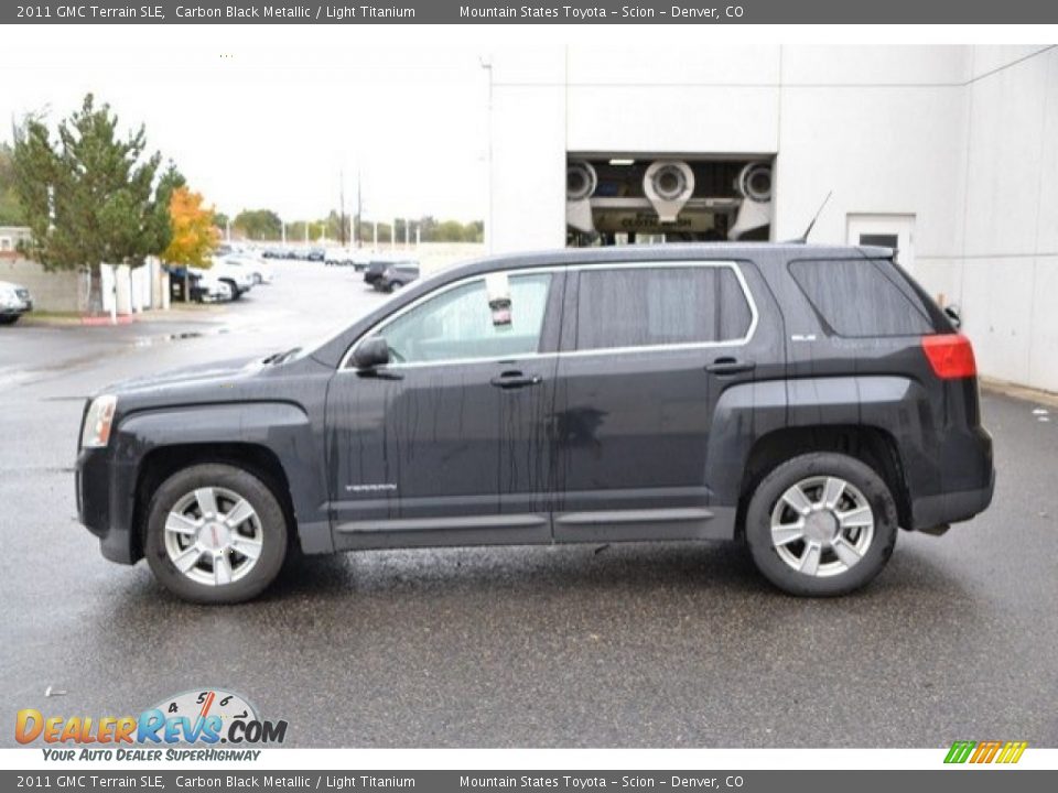 2011 GMC Terrain SLE Carbon Black Metallic / Light Titanium Photo #3