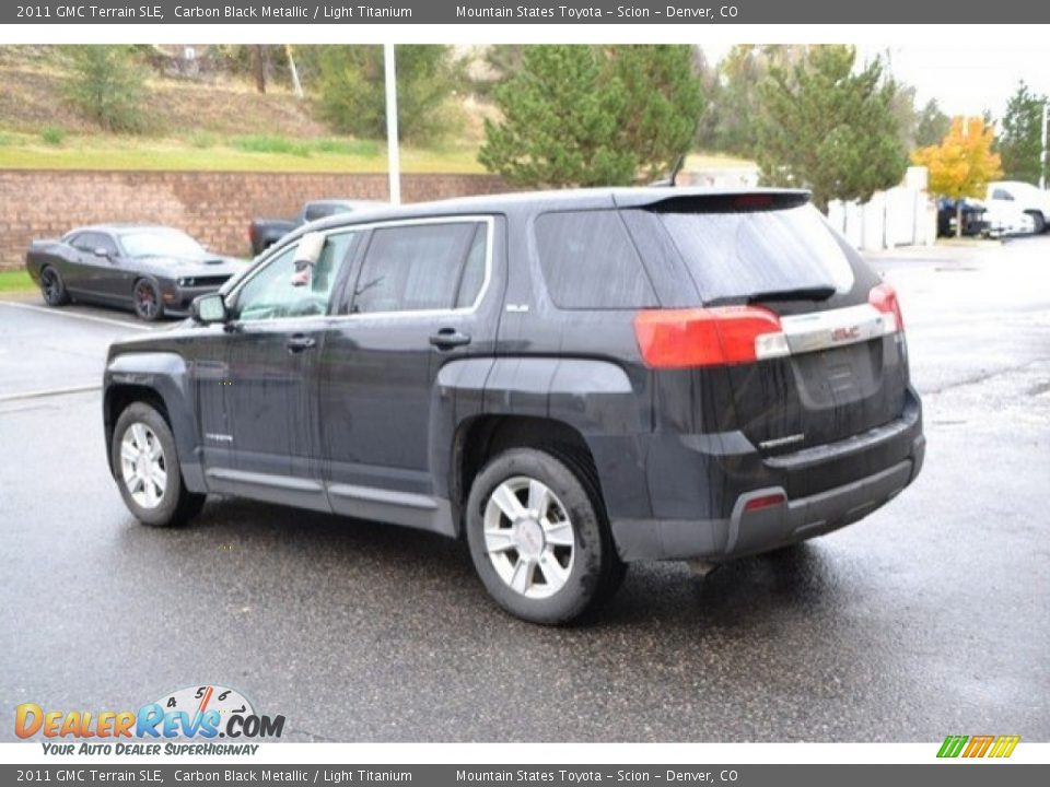 2011 GMC Terrain SLE Carbon Black Metallic / Light Titanium Photo #4