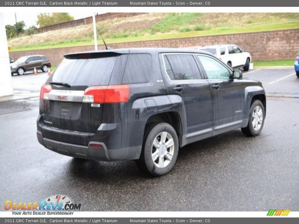 2011 GMC Terrain SLE Carbon Black Metallic / Light Titanium Photo #6