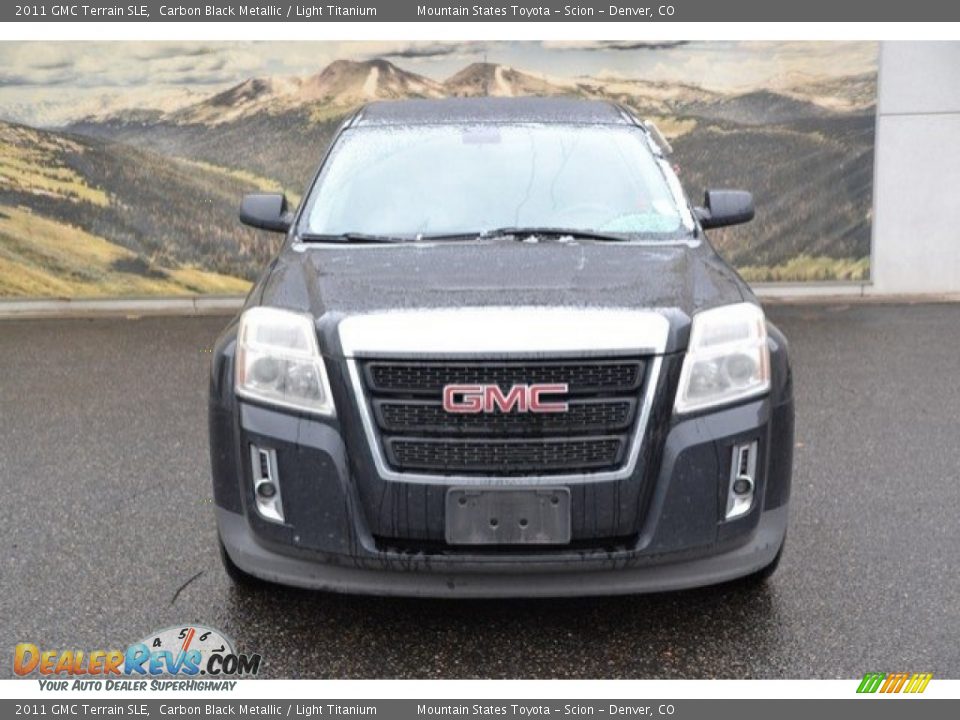 2011 GMC Terrain SLE Carbon Black Metallic / Light Titanium Photo #8