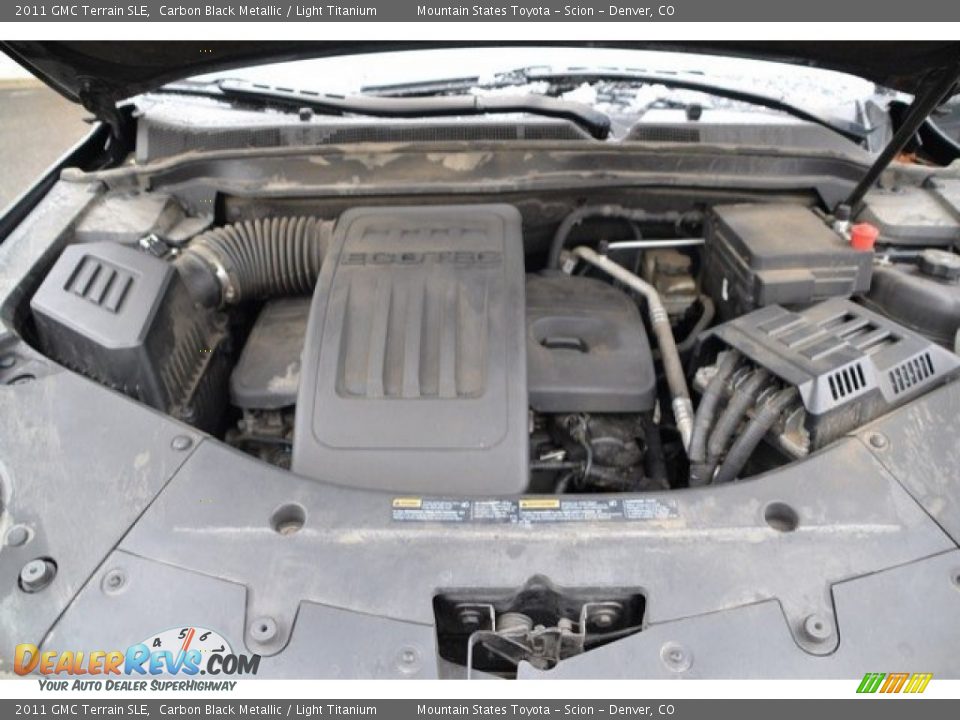 2011 GMC Terrain SLE Carbon Black Metallic / Light Titanium Photo #9