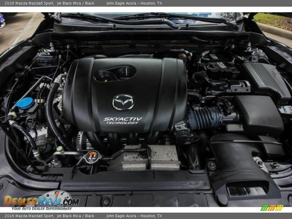 2016 Mazda Mazda6 Sport Jet Black Mica / Black Photo #26