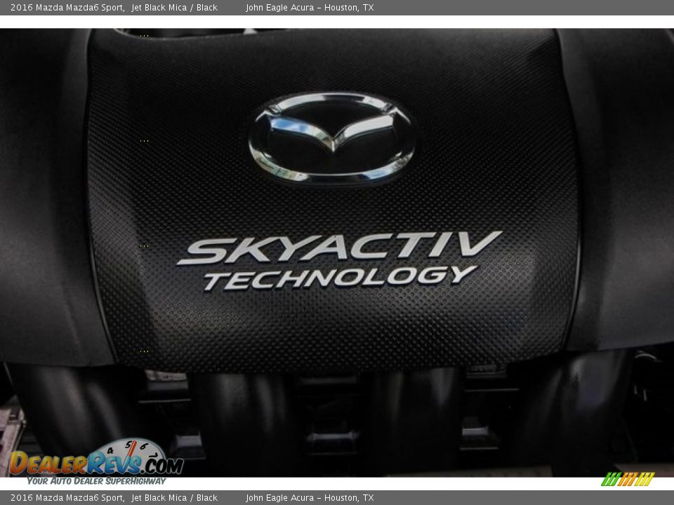 2016 Mazda Mazda6 Sport Jet Black Mica / Black Photo #27
