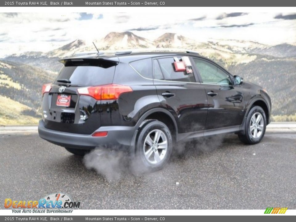 2015 Toyota RAV4 XLE Black / Black Photo #3