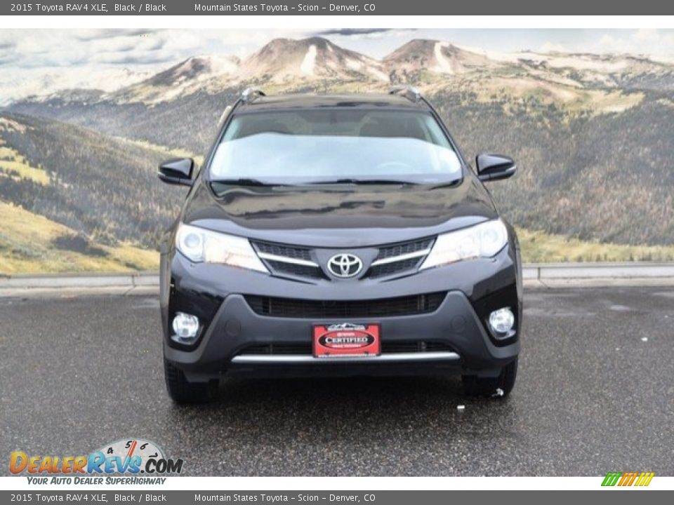 2015 Toyota RAV4 XLE Black / Black Photo #4