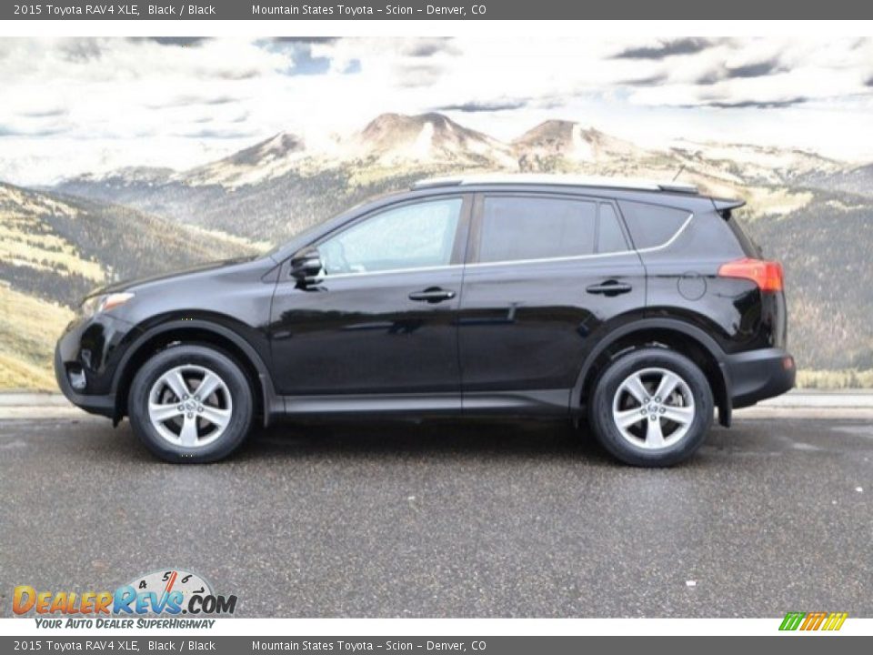 2015 Toyota RAV4 XLE Black / Black Photo #6