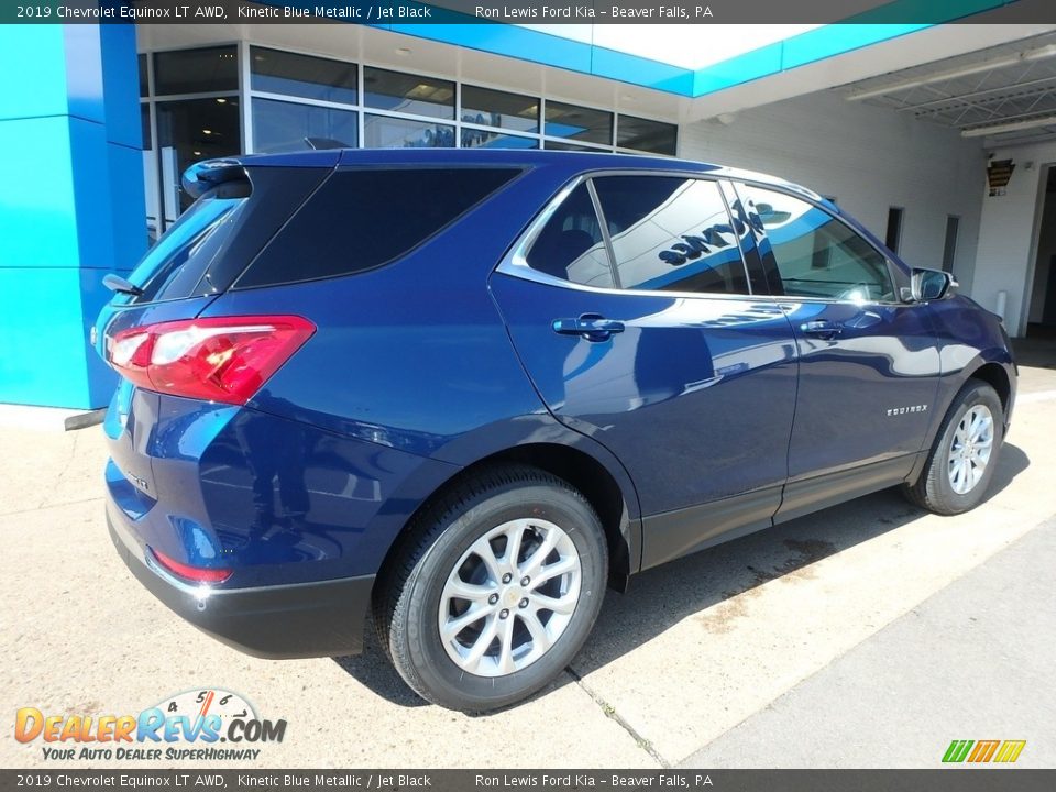 2019 Chevrolet Equinox LT AWD Kinetic Blue Metallic / Jet Black Photo #2
