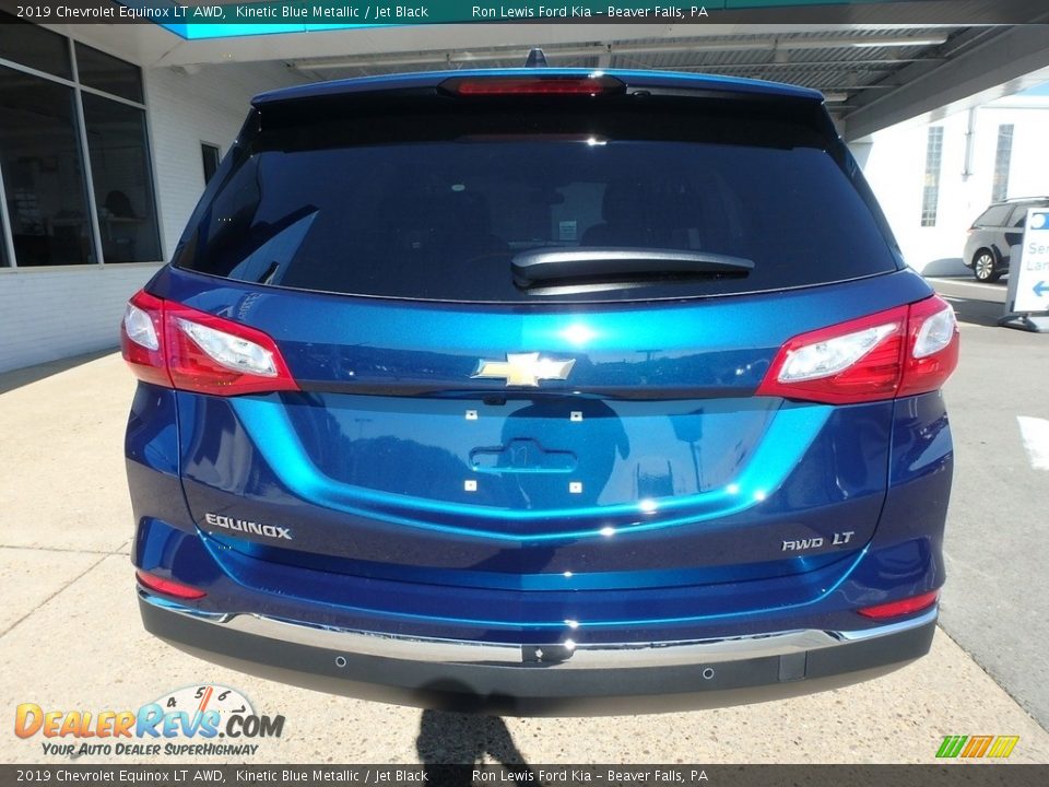 2019 Chevrolet Equinox LT AWD Kinetic Blue Metallic / Jet Black Photo #3