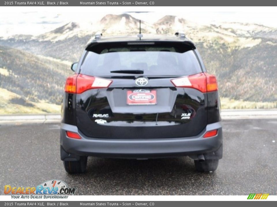 2015 Toyota RAV4 XLE Black / Black Photo #9