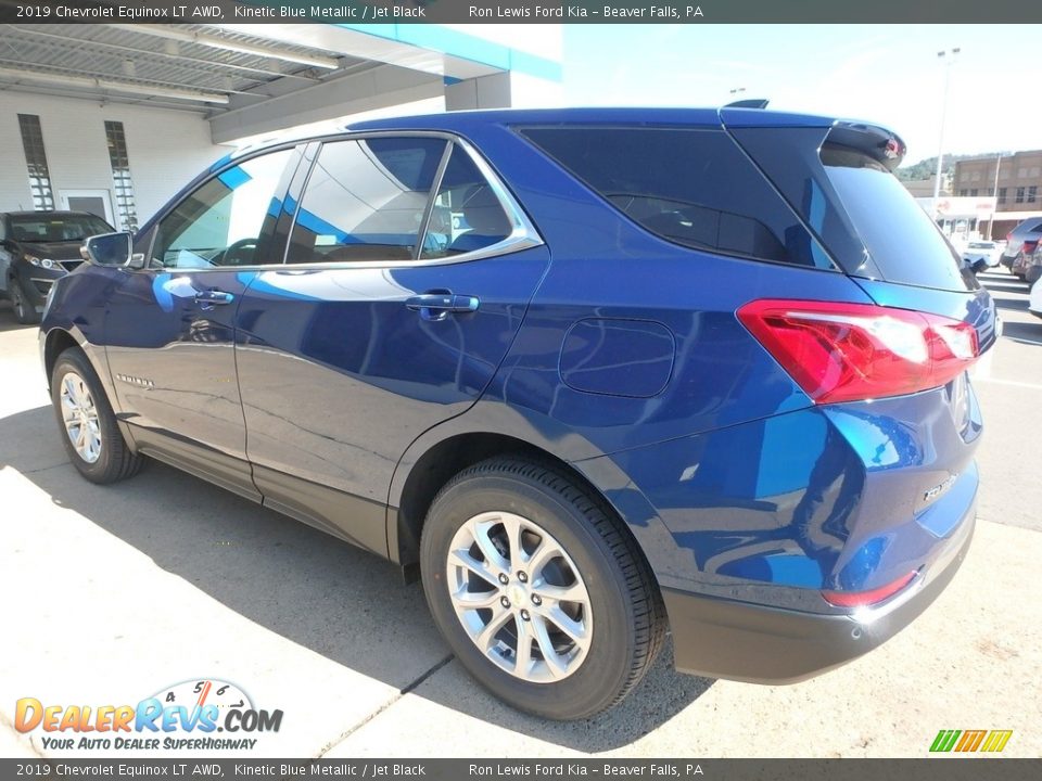2019 Chevrolet Equinox LT AWD Kinetic Blue Metallic / Jet Black Photo #5