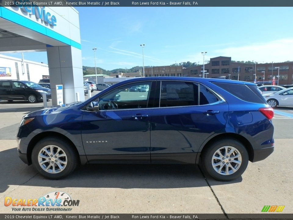 2019 Chevrolet Equinox LT AWD Kinetic Blue Metallic / Jet Black Photo #6