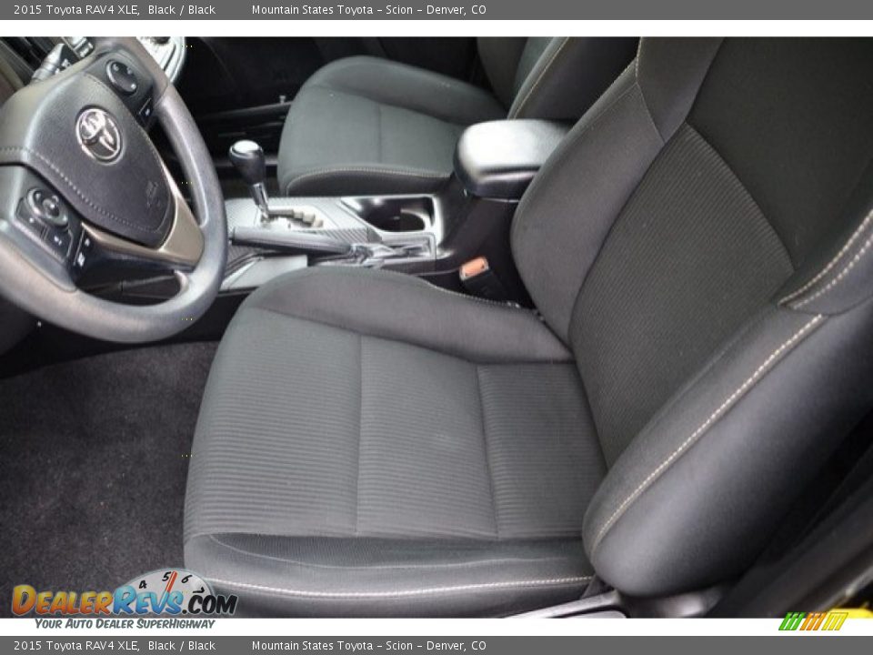 2015 Toyota RAV4 XLE Black / Black Photo #11