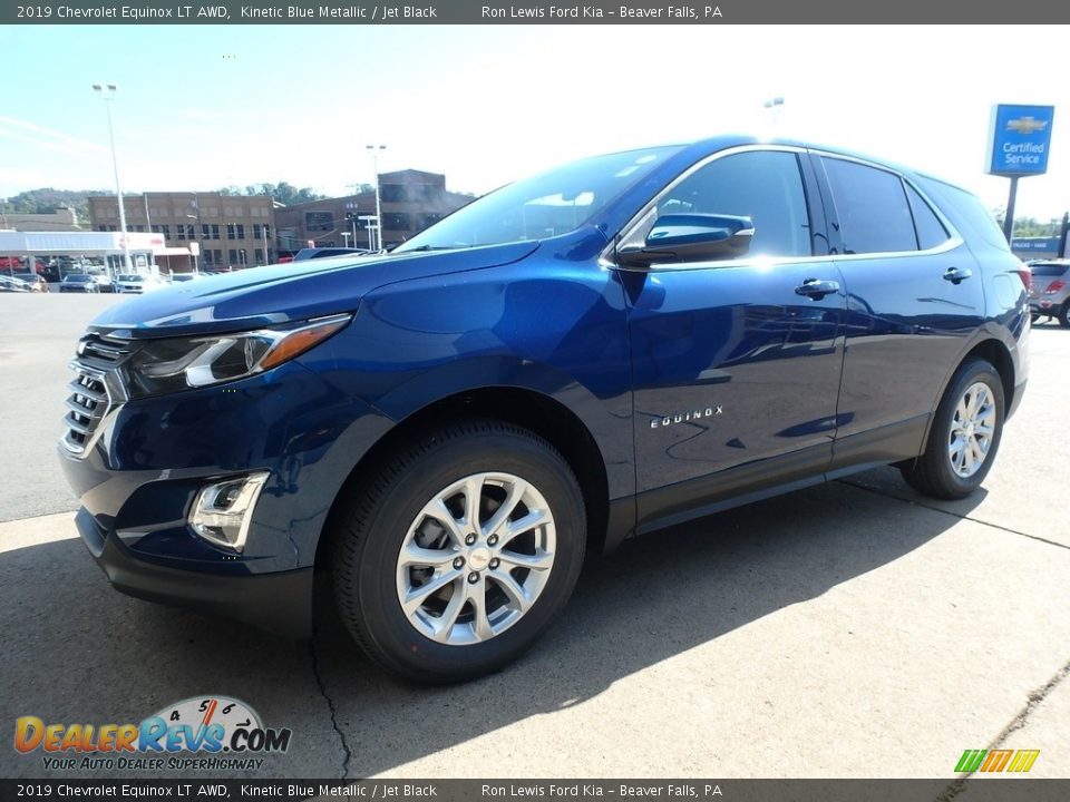2019 Chevrolet Equinox LT AWD Kinetic Blue Metallic / Jet Black Photo #7