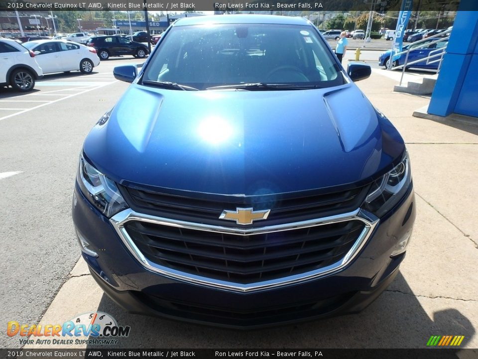 2019 Chevrolet Equinox LT AWD Kinetic Blue Metallic / Jet Black Photo #8