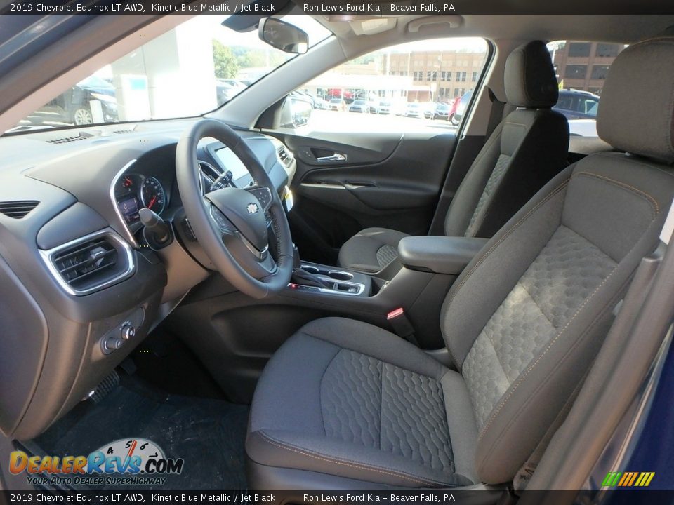 2019 Chevrolet Equinox LT AWD Kinetic Blue Metallic / Jet Black Photo #11