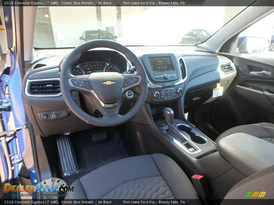 2019 Chevrolet Equinox LT AWD Kinetic Blue Metallic / Jet Black Photo #13