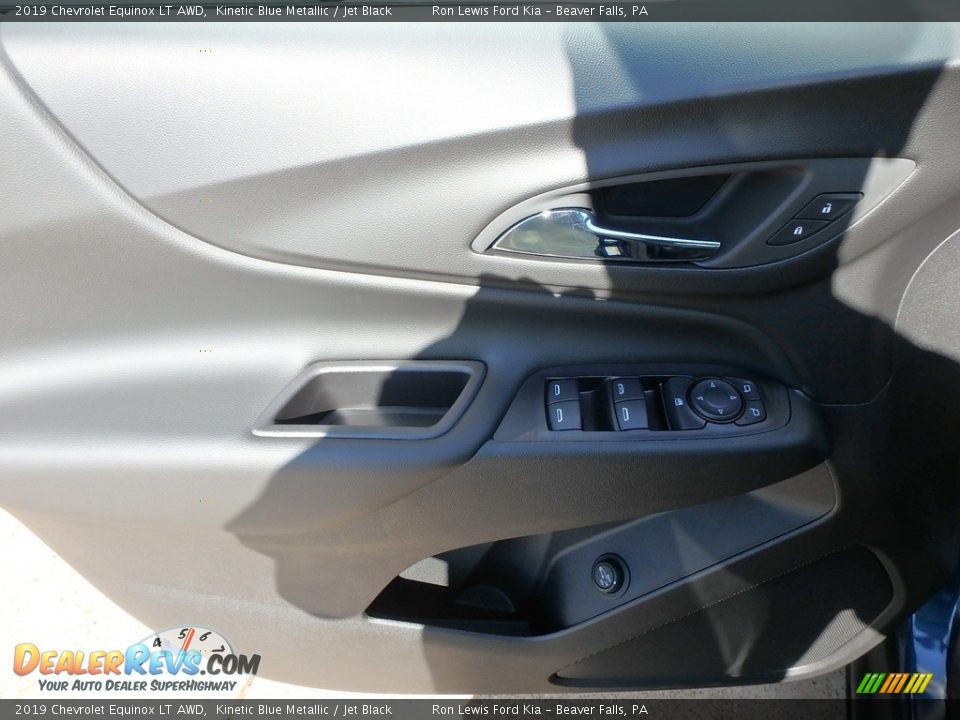 2019 Chevrolet Equinox LT AWD Kinetic Blue Metallic / Jet Black Photo #14