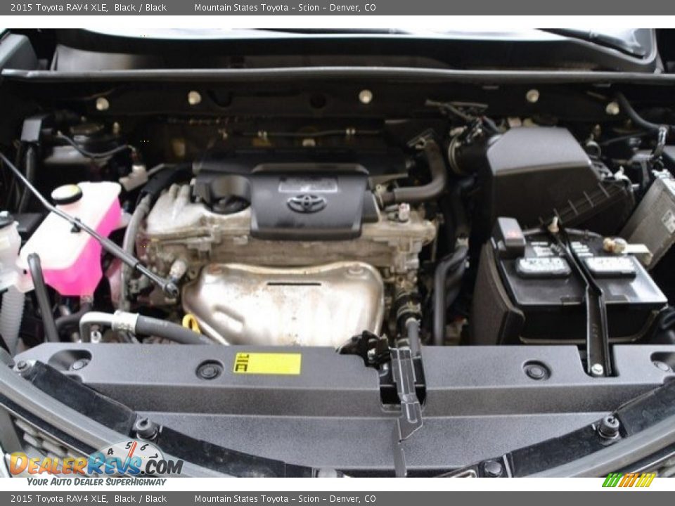 2015 Toyota RAV4 XLE Black / Black Photo #28