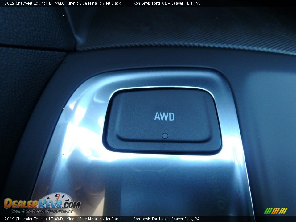 2019 Chevrolet Equinox LT AWD Kinetic Blue Metallic / Jet Black Photo #20