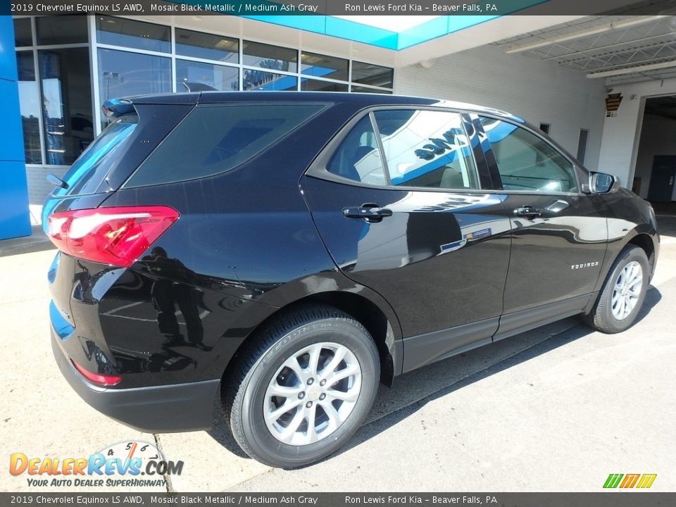 2019 Chevrolet Equinox LS AWD Mosaic Black Metallic / Medium Ash Gray Photo #2