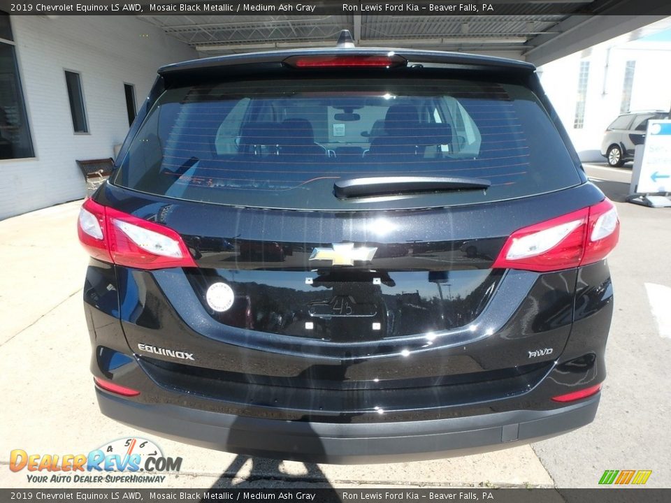2019 Chevrolet Equinox LS AWD Mosaic Black Metallic / Medium Ash Gray Photo #3