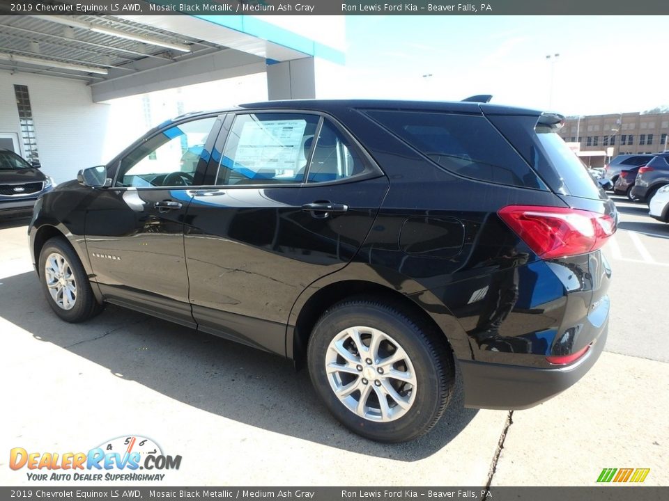 2019 Chevrolet Equinox LS AWD Mosaic Black Metallic / Medium Ash Gray Photo #5
