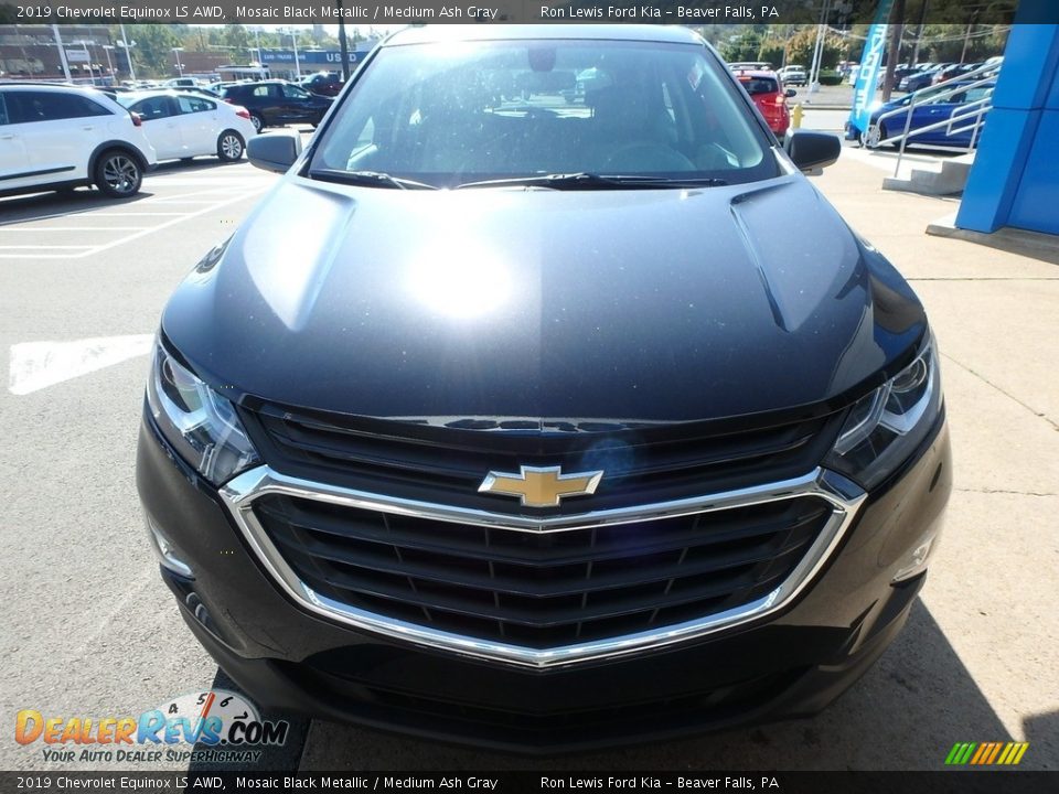 2019 Chevrolet Equinox LS AWD Mosaic Black Metallic / Medium Ash Gray Photo #8