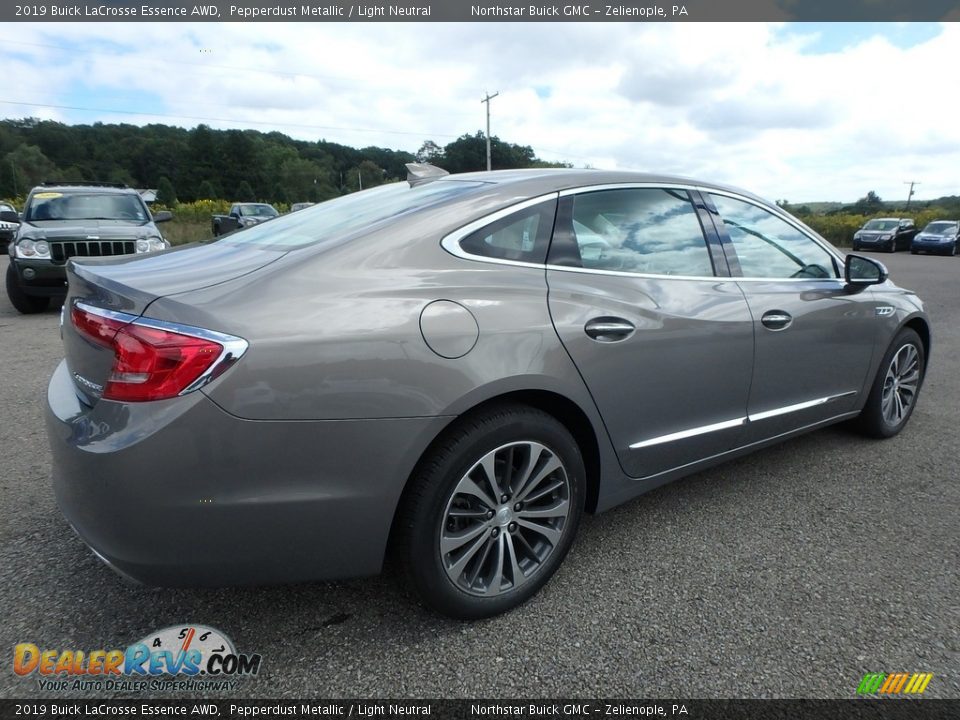 2019 Buick LaCrosse Essence AWD Pepperdust Metallic / Light Neutral Photo #5