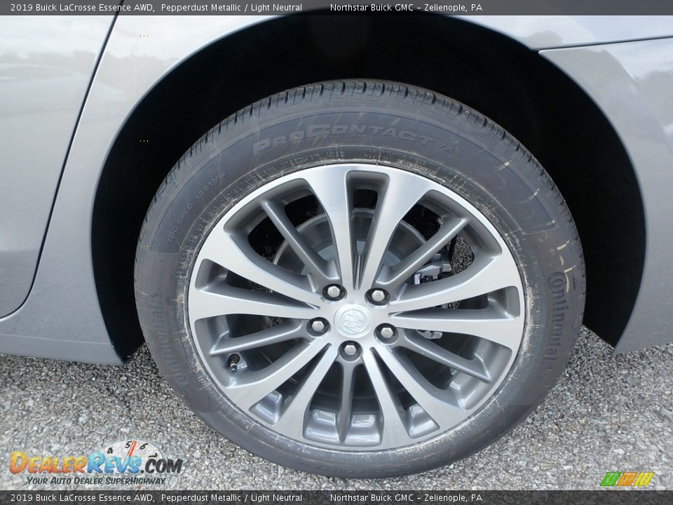 2019 Buick LaCrosse Essence AWD Pepperdust Metallic / Light Neutral Photo #9